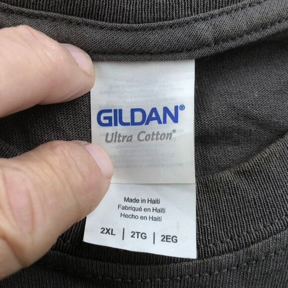 Gildan Mens T-Shirt Size 2XL Bentley Warren Racing Graphic Tee Ultra Cotton Y2K - Picture 3 of 10